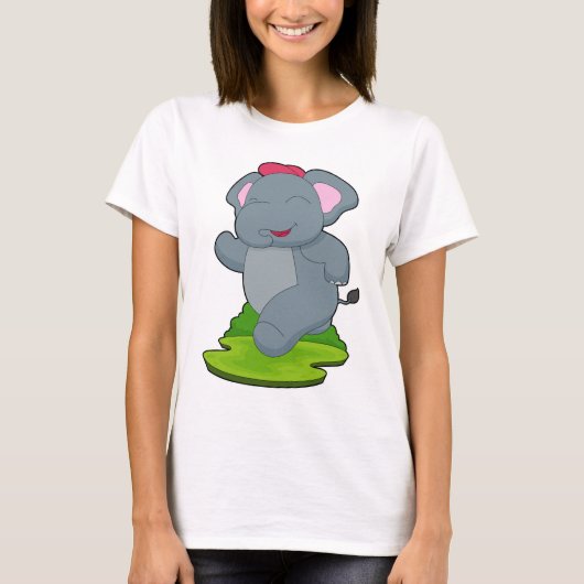 象ランナー ランニング スポーツ Tシャツ (正面)