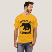 象保護のTシャツ Tシャツ (正面フル)