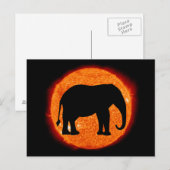 象太陽の食 ポストカード (正面/裏面)