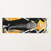 象威厳のあるの夕日 ヨガマット (正面(横))