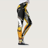 象威厳のあるの夕日 レギンス (右)