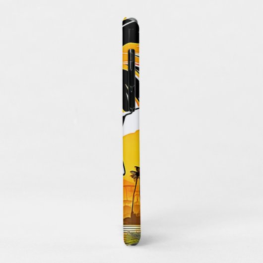 象威厳のあるの夕日 Case-Mate iPhoneケース (裏面/左)