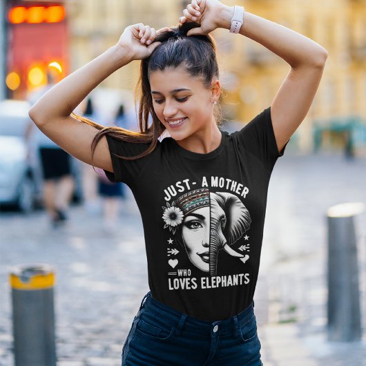 象威厳のある人調和ポートレート Tシャツ