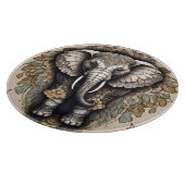 象威厳のある曼荼羅 カッティングボード (角)