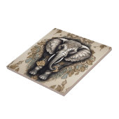 象威厳のある曼荼羅 タイル (側面)