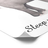 象子供部屋デコールベビーのルームウォールアートポスター ポスター (角)