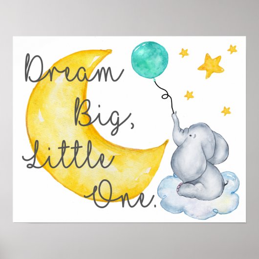 象子供部屋ポスター ポスター (正面)