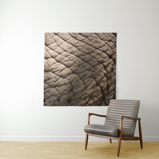 象実在の肌の質感、しわを寄せる。 タペストリー (インサイチュ)