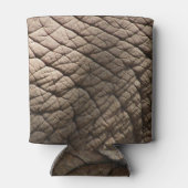 象実在の肌の質感、しわを寄せる。 缶クーラー (裏面)