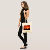 象家族 トートバッグ (正面(モデル))