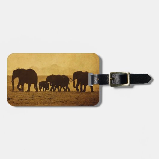 象家族 ラゲッジタグ (正面横)