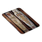 象形文字で覆われたエジプトの石棺(p) マグネット (右側)