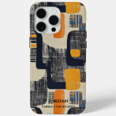 象形文字の幾何学的エレガンス – タイムレスフュージョン Case-Mate iPhoneケース (裏面)