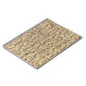 象形文字ノートブック ノートブック (左側)