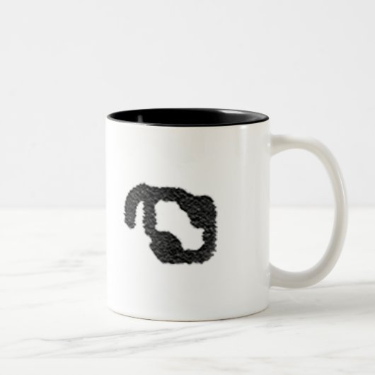 象形文字(4/4) ツートーンマグカップ (右)