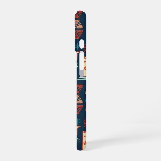 象形文字 iPhone 16ケース (左側面)