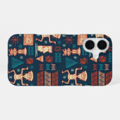 象形文字 iPhone 16ケース (裏面横)