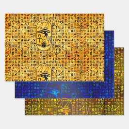 象形記号サンプラー ラッピングペーパーシート