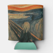 象徴主義の画家エドバード・ムンクの悲鳴 缶クーラー (裏面)