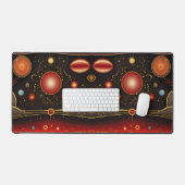 象徴主義：アステカ芸術 デスクマット (キーボード&マウス)