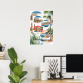 象徴的なイタリアンランドマーク ポスター (ホームオフィス)