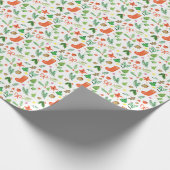 象徴的なクリスマスお気に入りのモノのギフトラップ ラッピングペーパー (角)