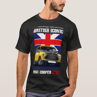 象徴的なクーパー・ブリティッシュ Tシャツ