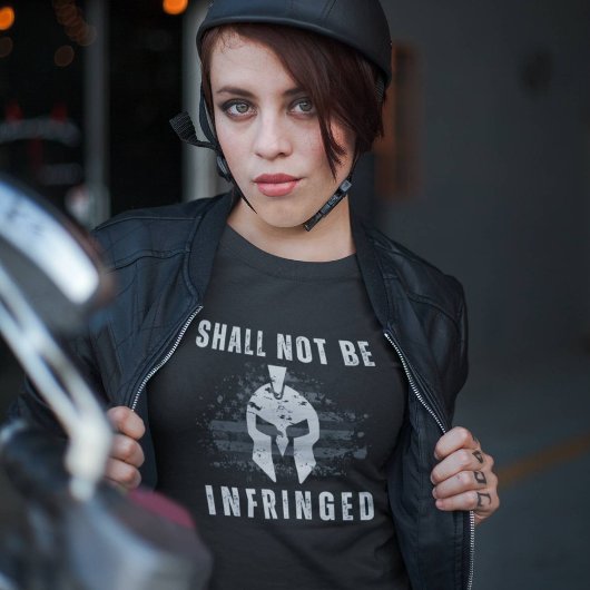 象徴的なスパルタンのヘルメットは、これを侵害してはならない2A Tシャツ