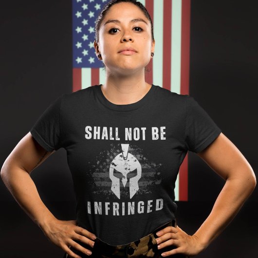 象徴的なスパルタンのヘルメットは、これを侵害してはならない2A Tシャツ