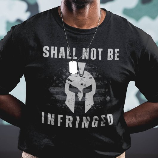 象徴的なスパルタンのヘルメットは、これを侵害してはならない2A Tシャツ
