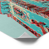 象徴的なドイツ建築ハンブルグシティホールタワー ポスター (角)