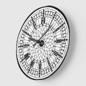 象徴的なビッグベンレプリカ ラージ壁時計 (傾斜)