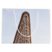 象徴的なフラチロン建物 ラージペーパーバッグ (裏面)