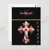 象徴的なメープルエレガンス ポストカード (正面/裏面)