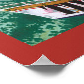 象徴的なヴィンテージチボリ遊園地ポスター ポスター (角)