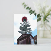 象徴的な北端の看板 ポストカード (スタンド正面)