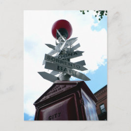 象徴的な北端の看板 ポストカード