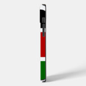 象徴的な地域ケニア共和国国旗のアインスパイアートラクト Case-Mate iPhoneケース (裏面 / 左)