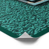 象徴的な形のアールデコ ポスター (角)