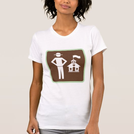 象徴的な教師レンジャーTシャツ Tシャツ (正面)
