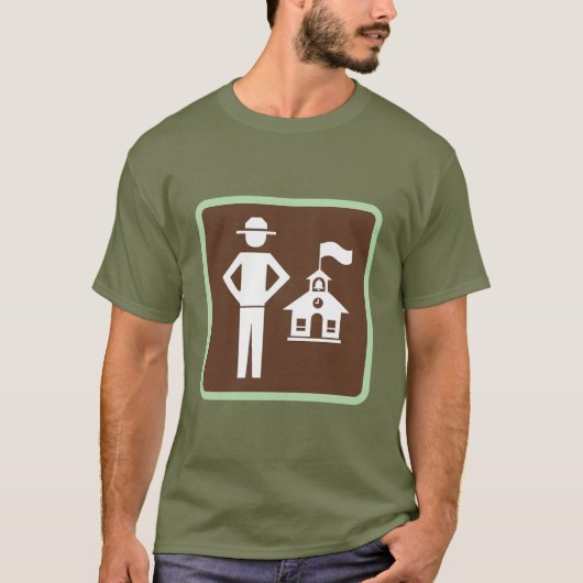 象徴的な教師レンジャーTシャツ Tシャツ (正面)