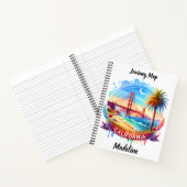 象徴的な橋で黄金の海岸を探索する ノートブック (内部)