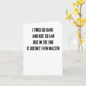 象徴的な歌詞を持つリンキンパーク私は試してみたように懸命と カード (黄色い花)