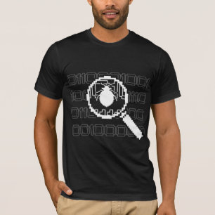 象徴的な浸透のテスター(バイナリだけ及び虫) Tシャツ