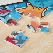 象徴的な男性トレンドセッター ジグソーパズル (側面)