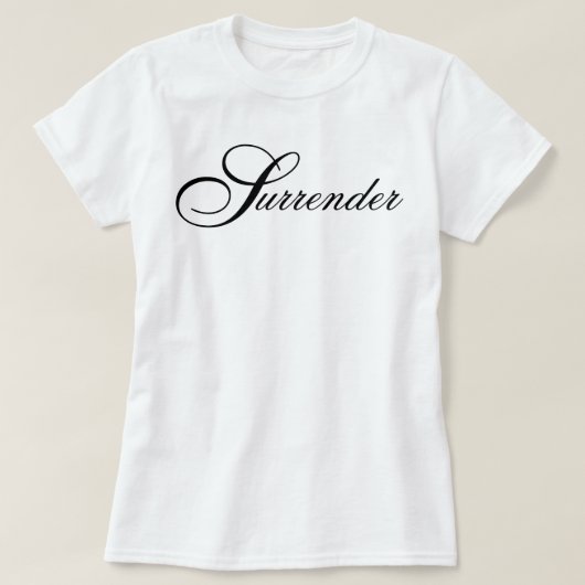 象徴的な美意識 降伏 祈り 瞑想 Tシャツ (デザイン正面)