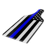 象徴的な薄いブルーラインアメリカ国旗 カッティングボード (角)