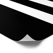 象徴的な薄いブルーラインアメリカ国旗 ポスター (角)