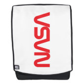 象徴的なNASAサーカはっきりしたバックパック（ロケットホワイト） バックパック (正面)