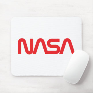 象徴的なNASAサーカマウスパッド（ロケットホワイト） マウスパッド